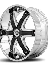 Diablo Fury Wheel 26x10 6x135/139.7 30 87.1 Chrome                                     - FUR-2616D593087 - Image 4